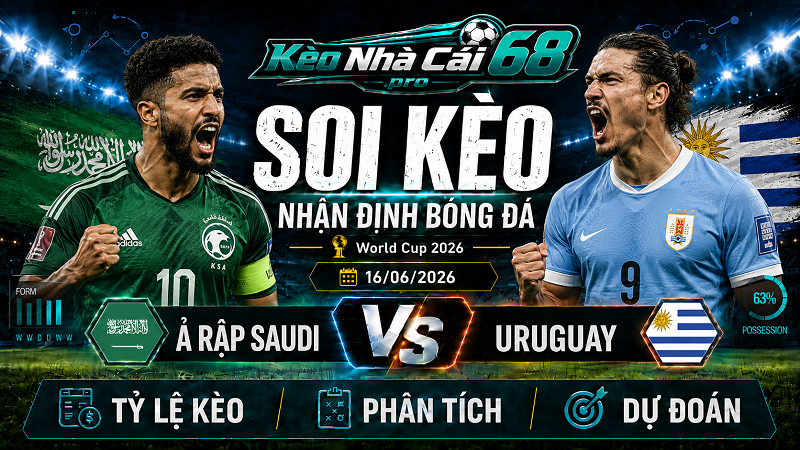 Đội hình dự kiến trước trận Ả Rập Saudi vs Uruguay Đội hình dự kiến trước trận Ả Rập Saudi vs Uruguay