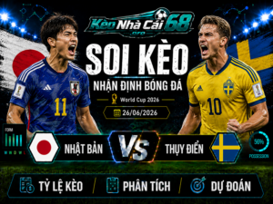 Đội hình dự kiến trước trận Nhật Bản vs Thụy Điển