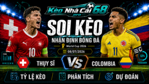 Đội hình dự kiến trước trận Thụy Sĩ vs Colombia